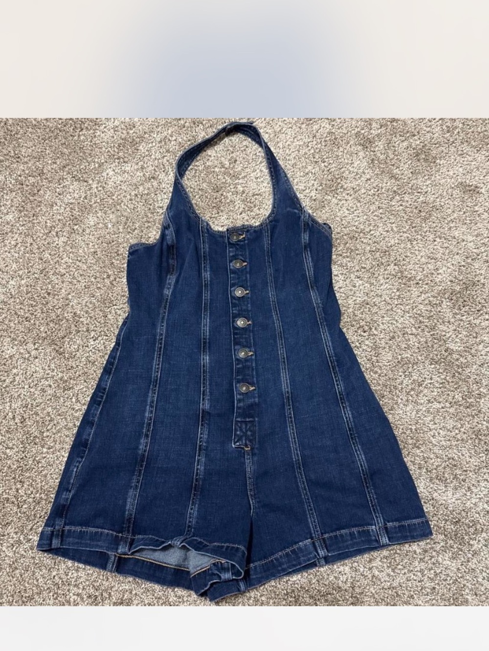 American Eagle denim romper